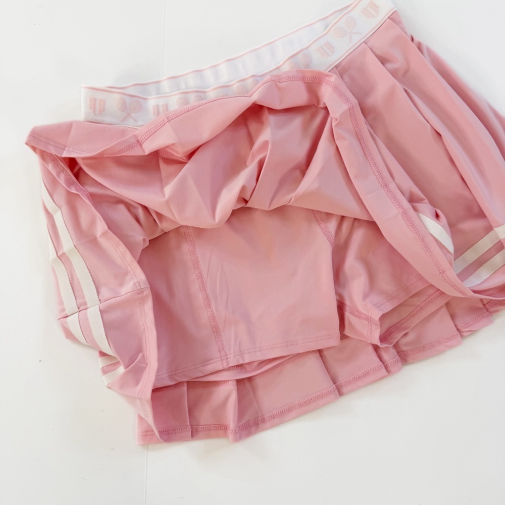 Eleven by Venus Williams Skort Women Large Pink White Baseline Tennis Pickleball - Picture 9 of 10